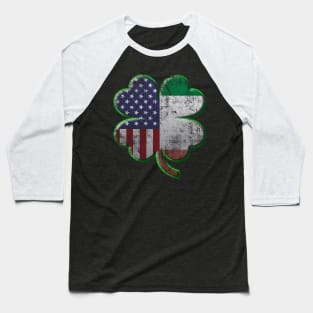 Irish American Flag St Patricks Day T-Shirt Baseball T-Shirt